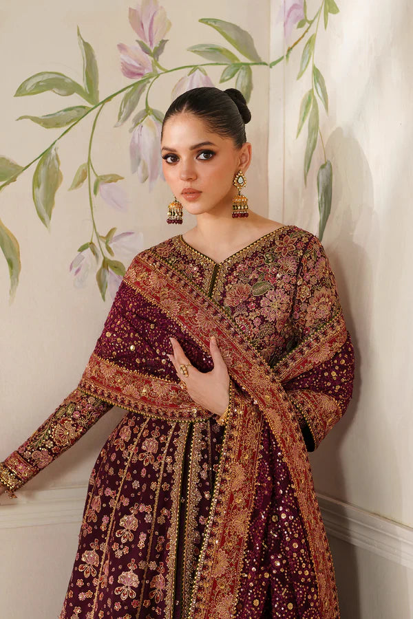 EMBROIDERED CHIFFON CH14-05