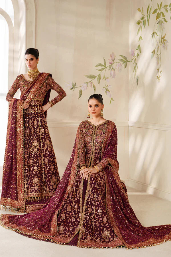 EMBROIDERED CHIFFON CH14-05