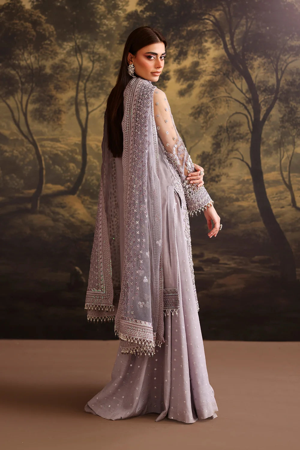 Baroque - Embroidered Net UF-4379