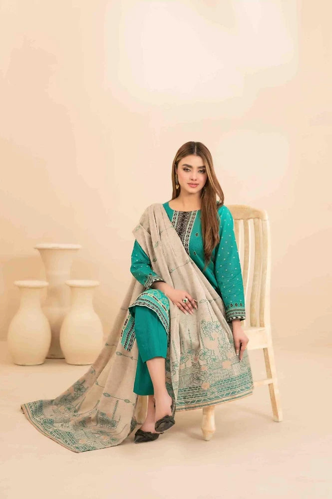 Tawakkal - Ola Printed Lawn D-1218