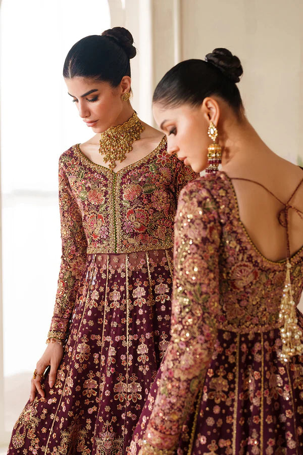 EMBROIDERED CHIFFON CH14-05