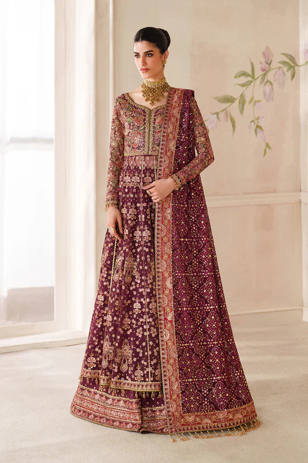 EMBROIDERED CHIFFON CH14-05