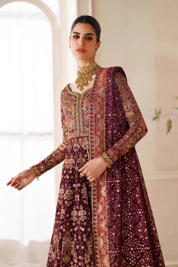 EMBROIDERED CHIFFON CH14-05
