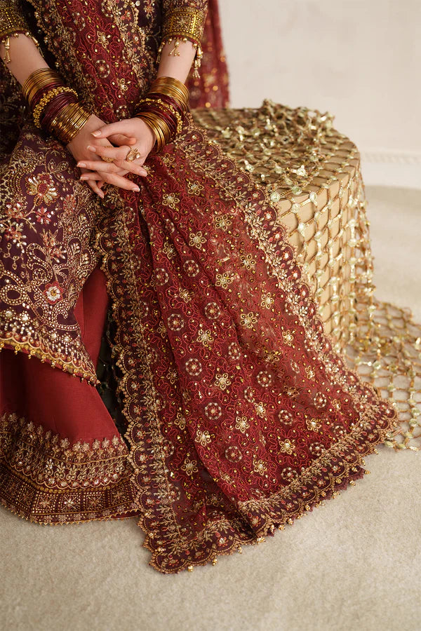 EMBROIDERED CHIFFON CH14-07