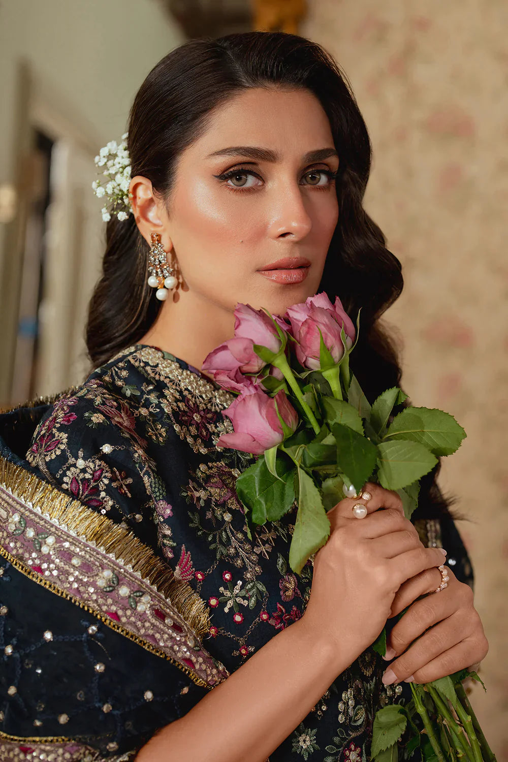 EMBROIDERED SILK CH13-07
