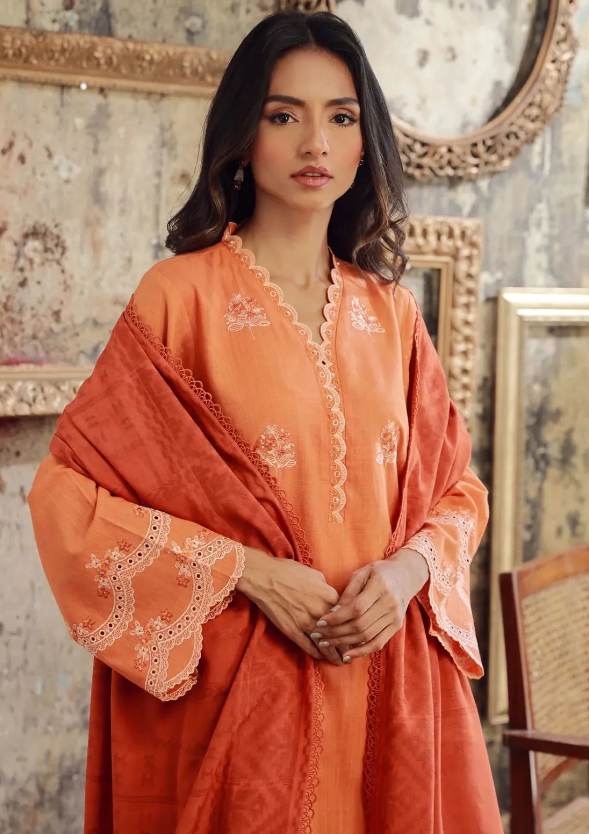 Sahar - Autumn Winter Jacquard Viscose - CH-E-V1-24-02