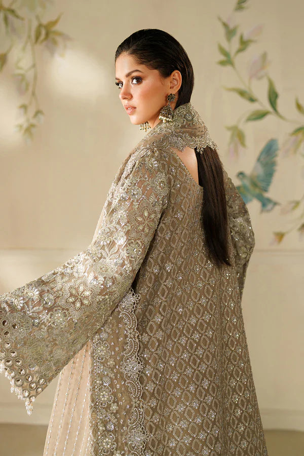 EMBROIDERED CHIFFON CH14-08