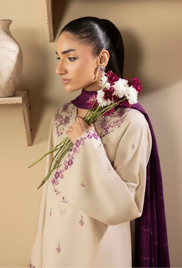 Humdum - Khumar - Embroidered Wool - D02