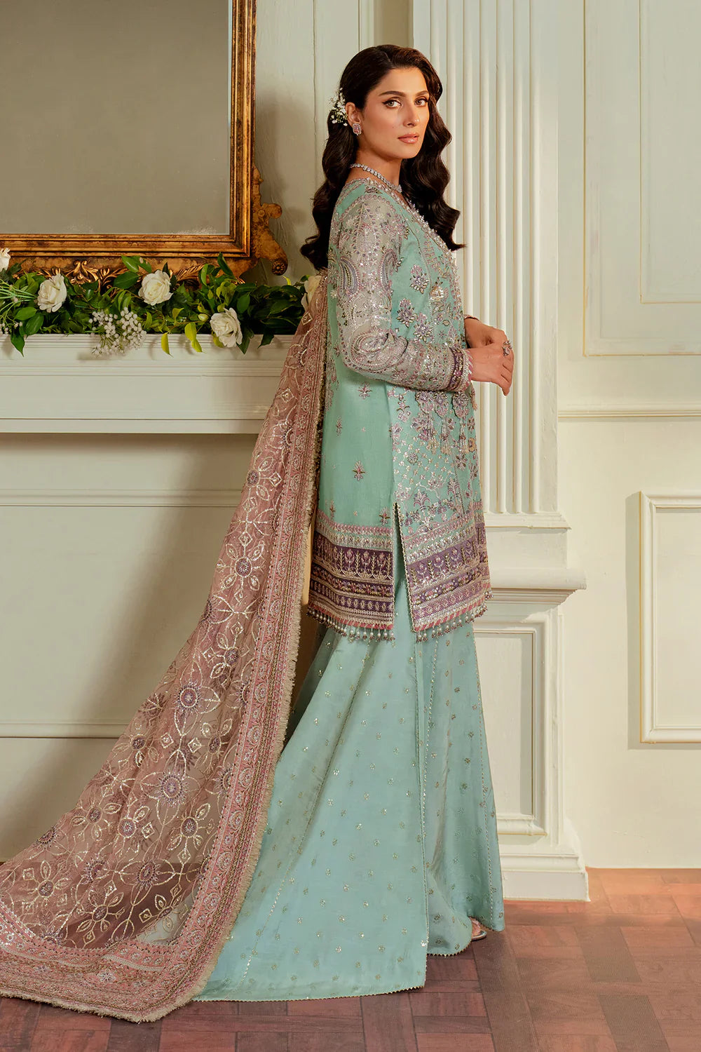 EMBROIDERED NET CH13-08