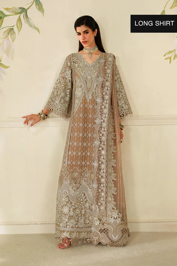 EMBROIDERED CHIFFON CH14-08