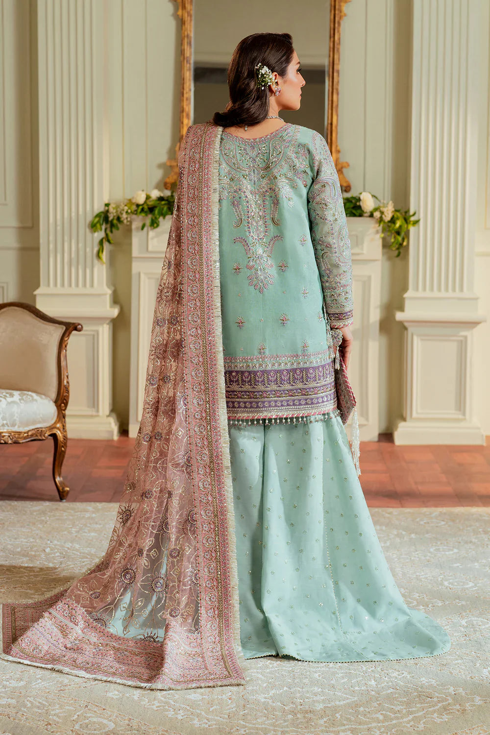 EMBROIDERED NET CH13-08