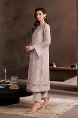 Zarif - Embroidered Chiffon - Sunehri