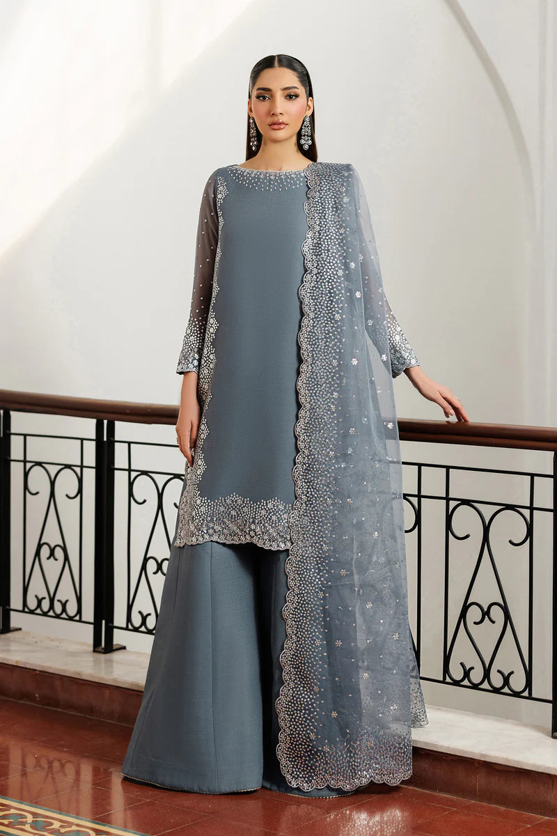 Zarif - Embroidered Chiffon - Zarmina