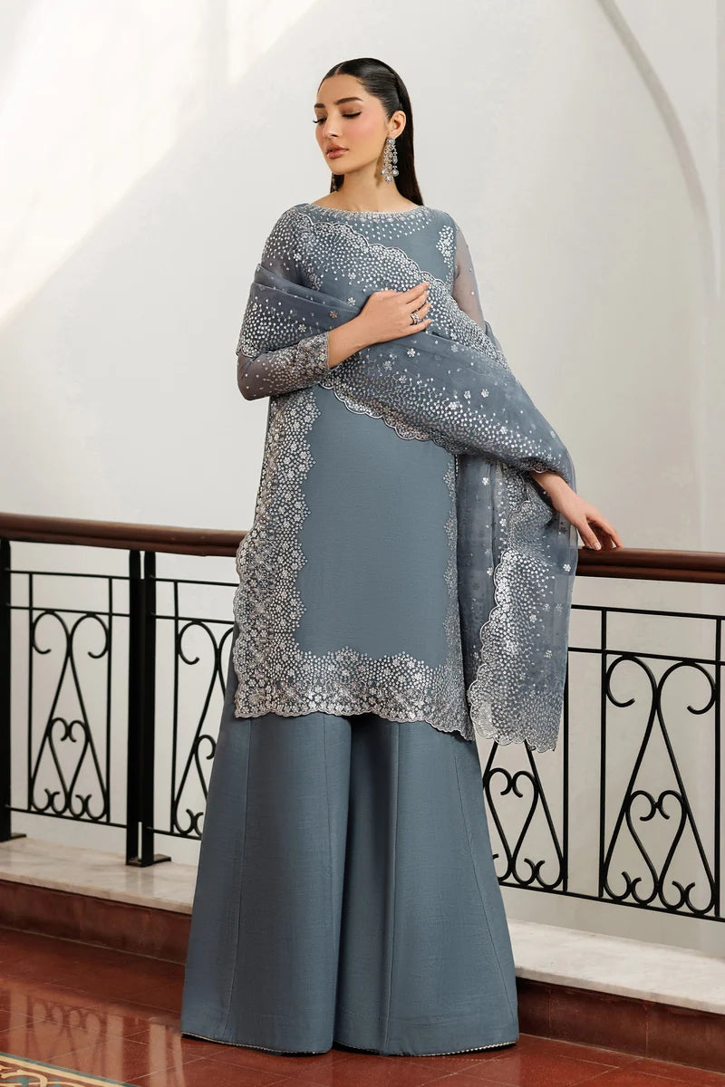 Zarif - Embroidered Chiffon - Zarmina