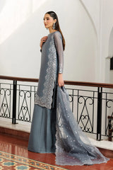 Zarif - Embroidered Chiffon - Zarmina