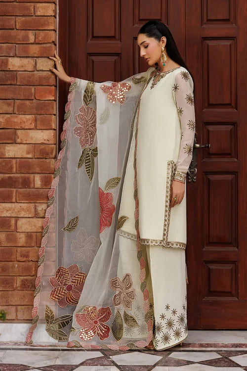 Zarif - Embroidered Chiffon - Amani