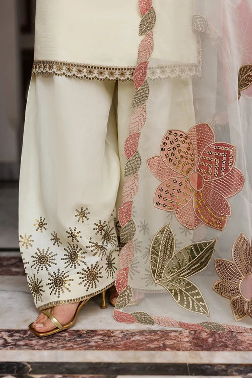 Zarif - Embroidered Chiffon - Amani