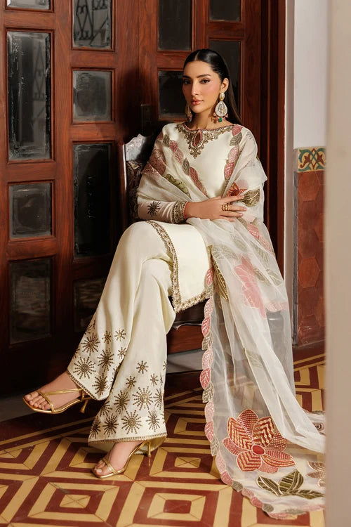 Zarif - Embroidered Chiffon - Amani