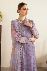 Ramsha - Luxury Embroidered Organza - E-107