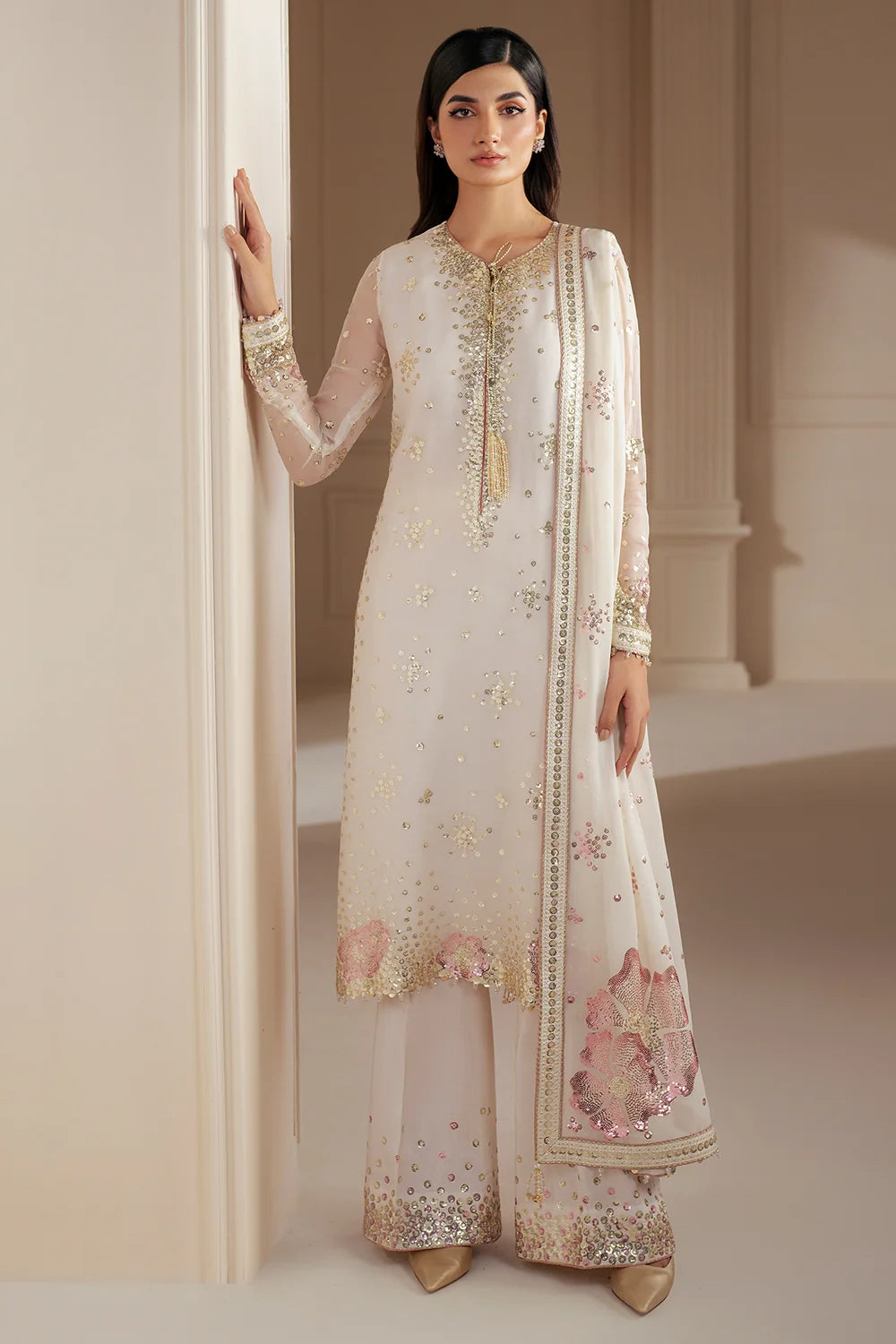 Jazmin - Embroidered Chiffon - UC-3069