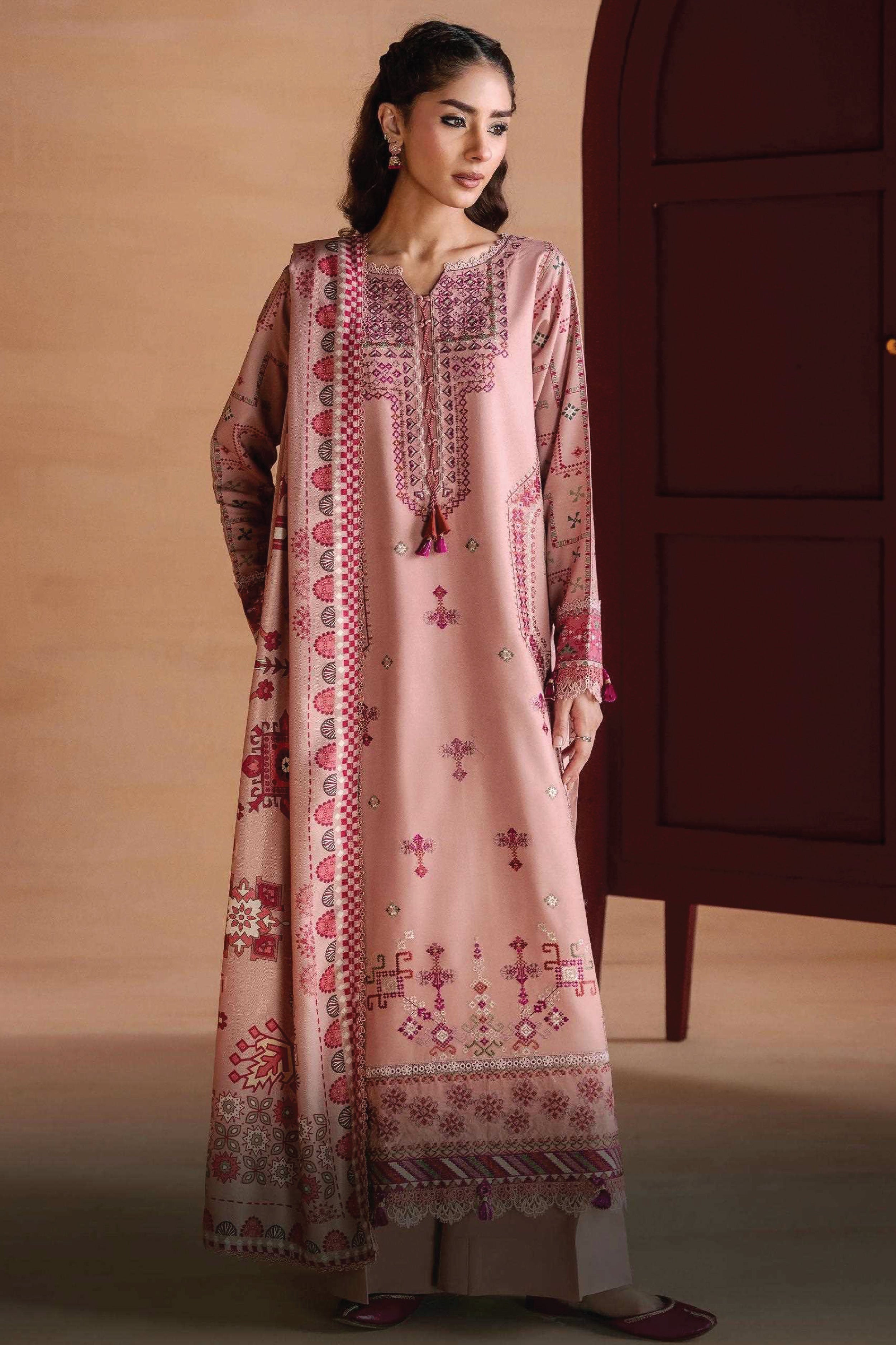 Zync - One Nation - Print Embroidered Viscose - Zimal