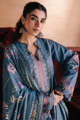 Zync - One Nation - Print Embroidered Viscose - Serein