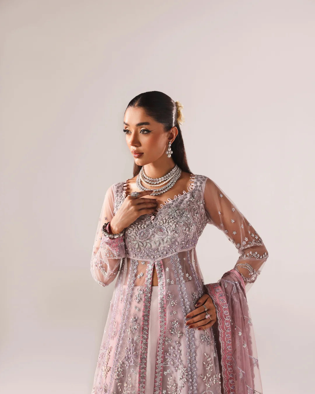 Zyra - Nikkah - Embellishment Organza - Mahroo