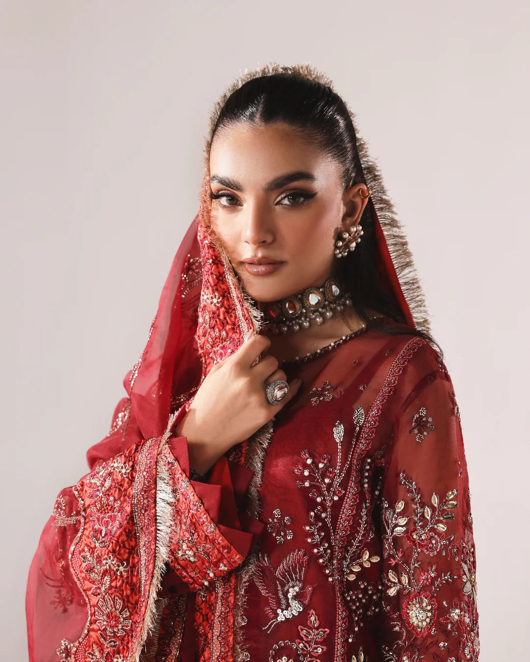 Zyra - Nikkah - Embellishment Organza - Mahjabeen