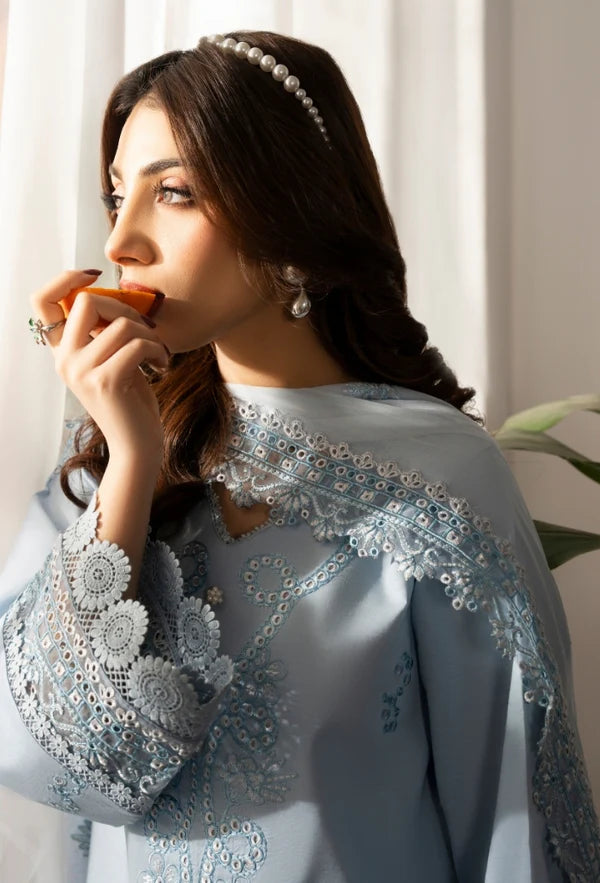 Humdum - Embroidered Lawn - Meraki - D06