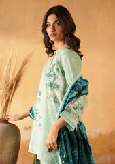 Sahar - Printed Lawn - Celadon Bloom