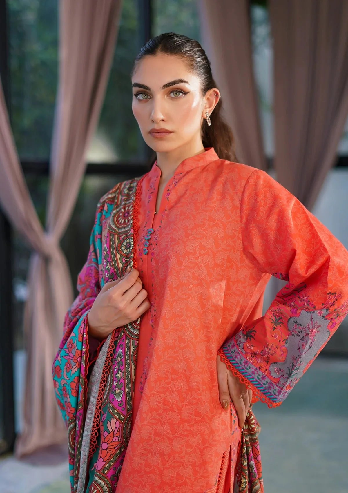 Sahar - Autumn Winter Printed Khaddar - KH-24-V2-01