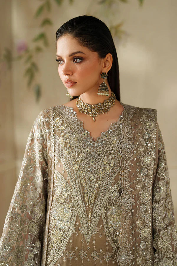 EMBROIDERED CHIFFON CH14-08