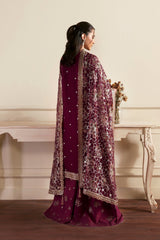 Zarif - Siraya - Embroidered Chiffon - Arash