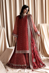 Zarif - Siraya - Embroidered Chiffon - Maheen