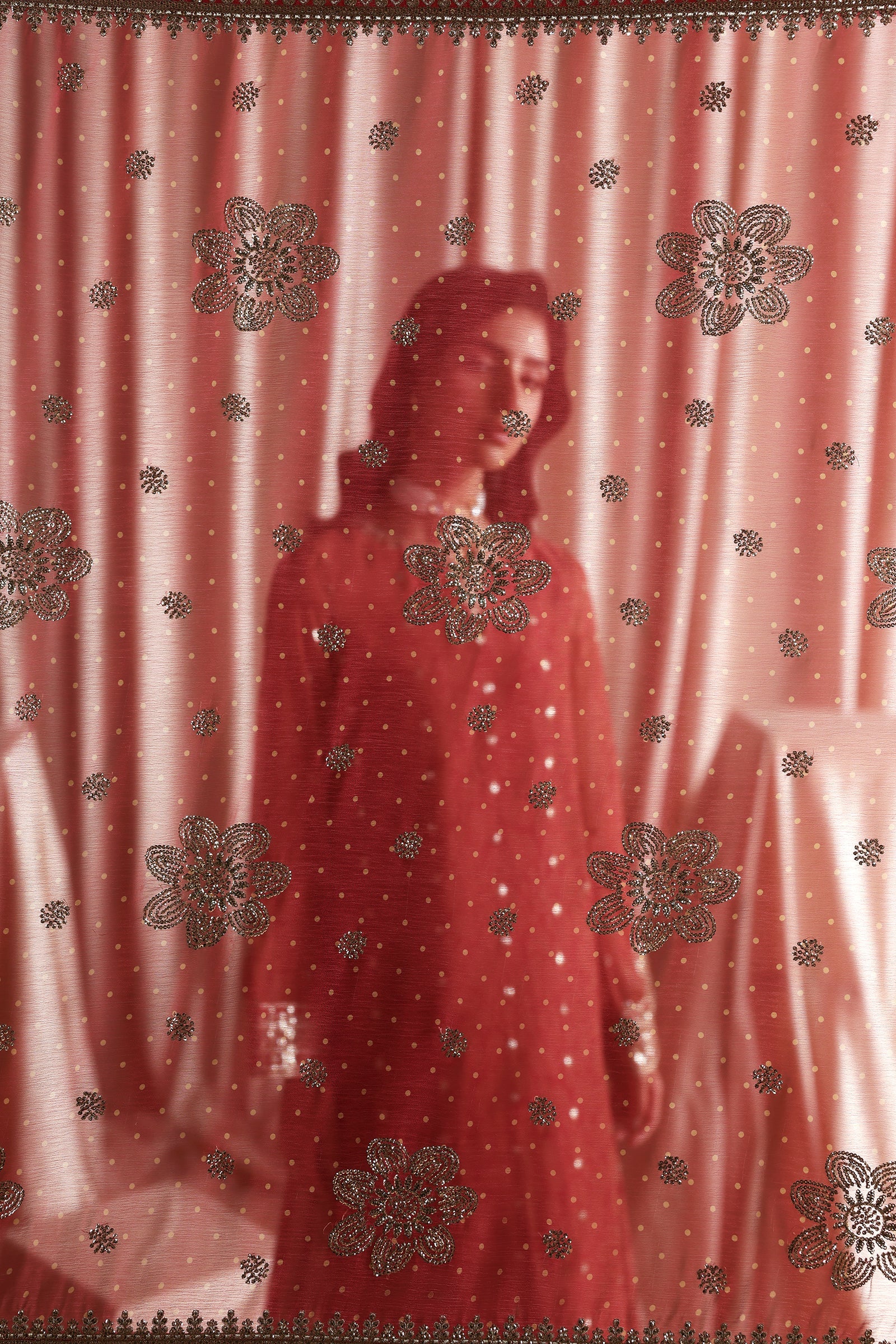 Zarif - Siraya - Embroidered Chiffon - Maheen