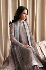 Zarif - Siraya - Embroidered Chiffon - Sitara