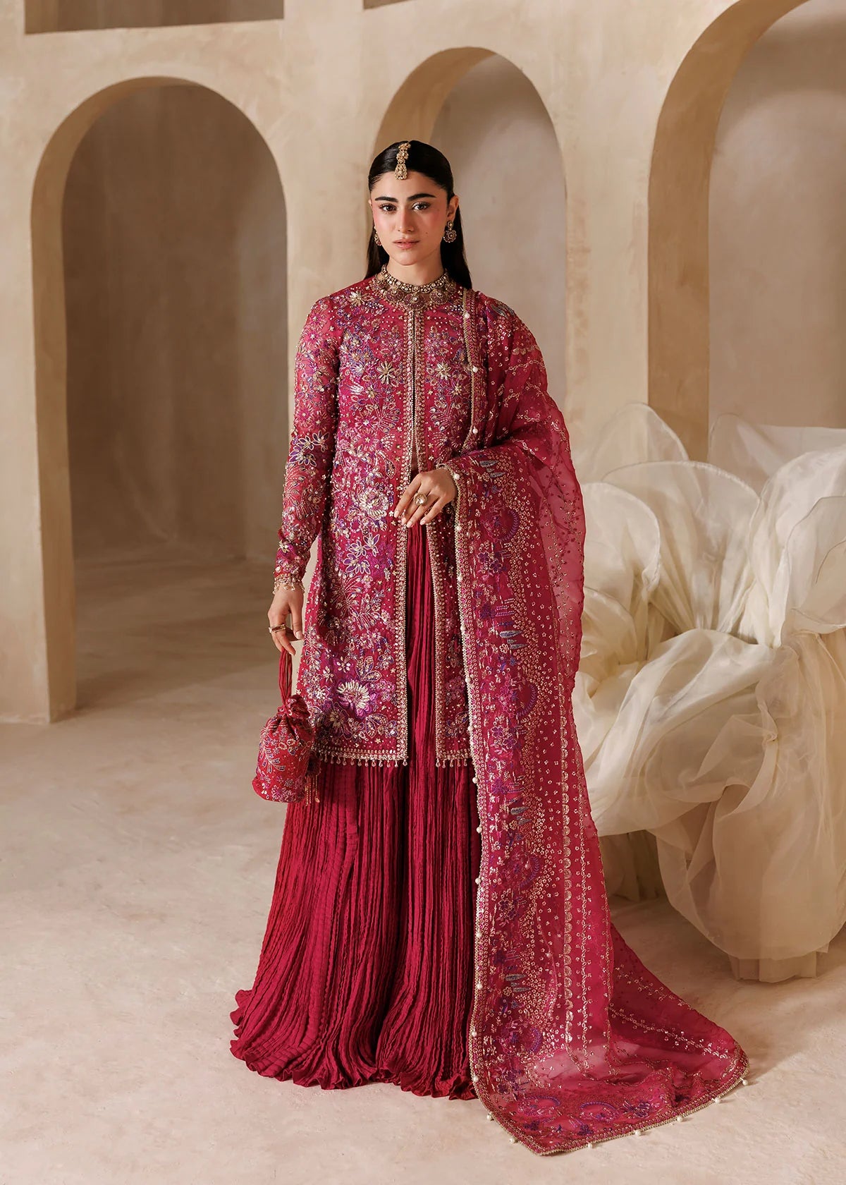 Sardinia - Brides Edit'26 - Handwork Organza - Rosannia