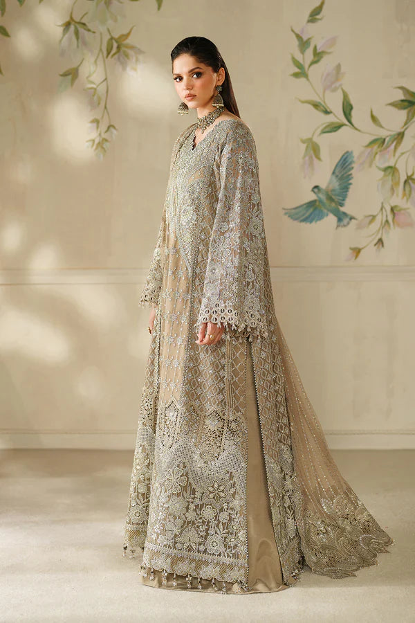 EMBROIDERED CHIFFON CH14-08