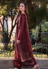Neeshay - Lawn - Summer Lines - Printkari - GARNET