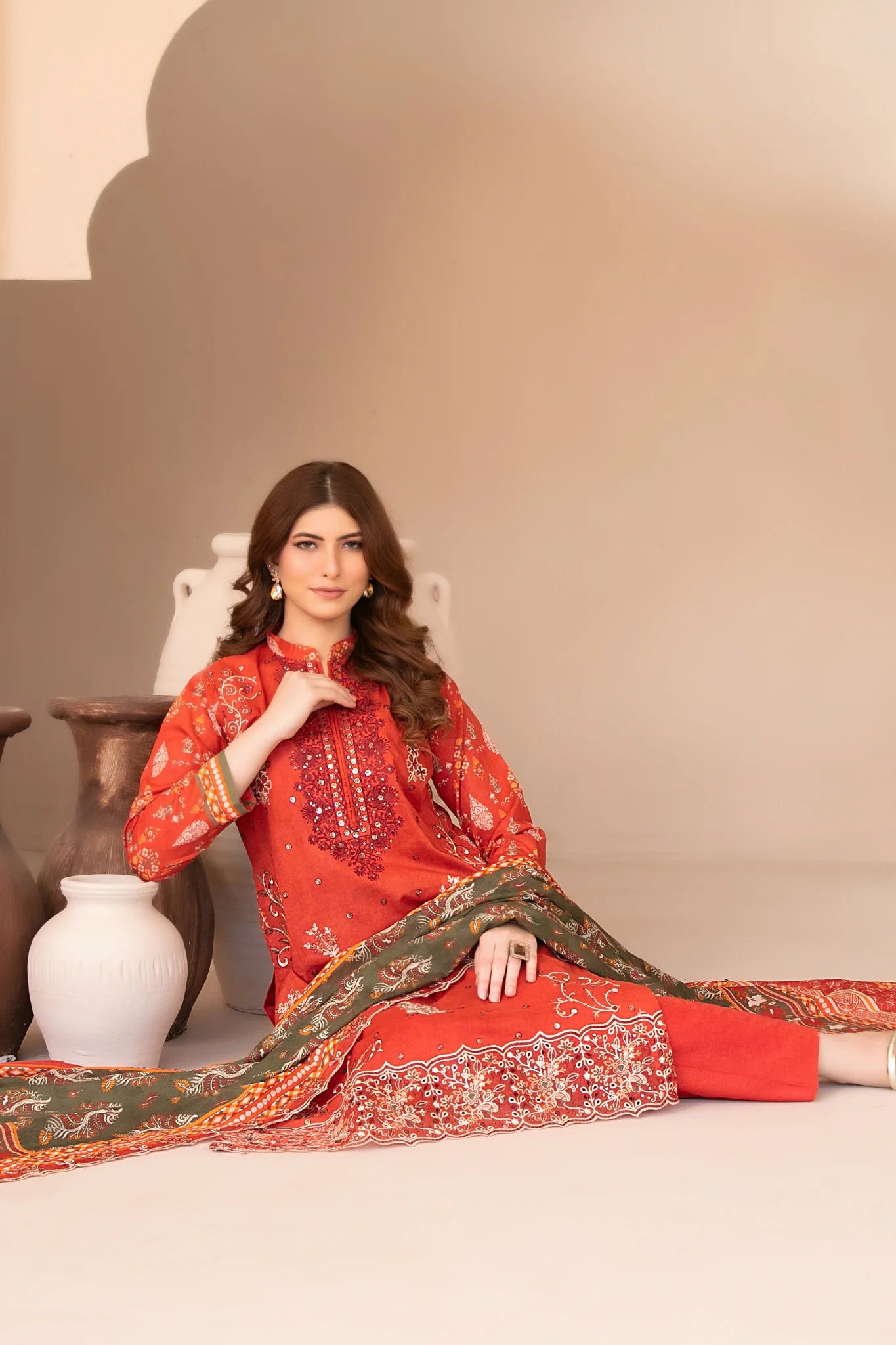 Tawakkal - Ohana Print Embroidered Lawn D-3362