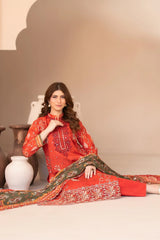 Tawakkal - Ohana Print Embroidered Lawn D-3362