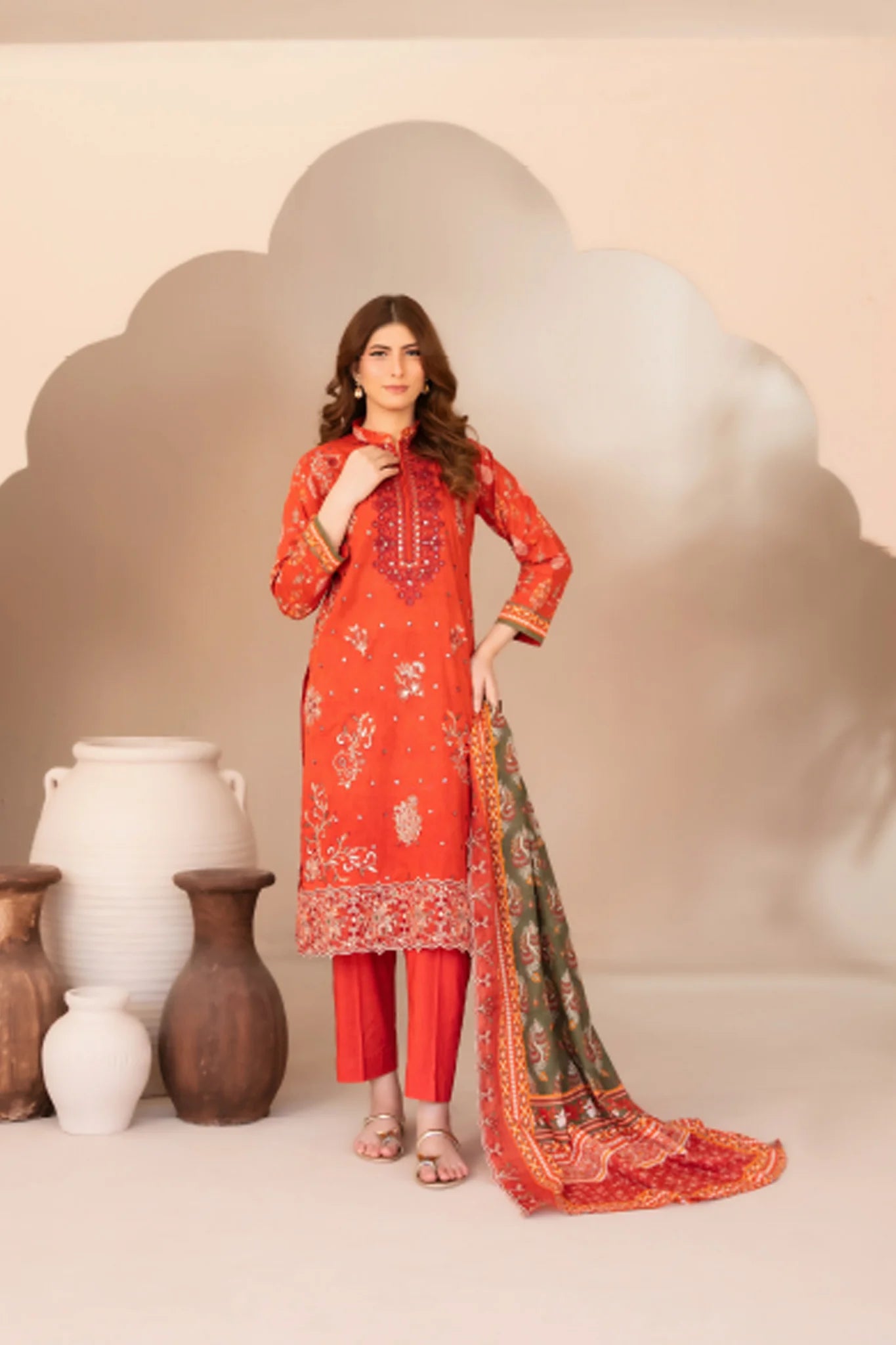 Tawakkal - Ohana Print Embroidered Lawn D-3362