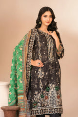 Tawakkal - Ohana Print Embroidered Lawn D-3365