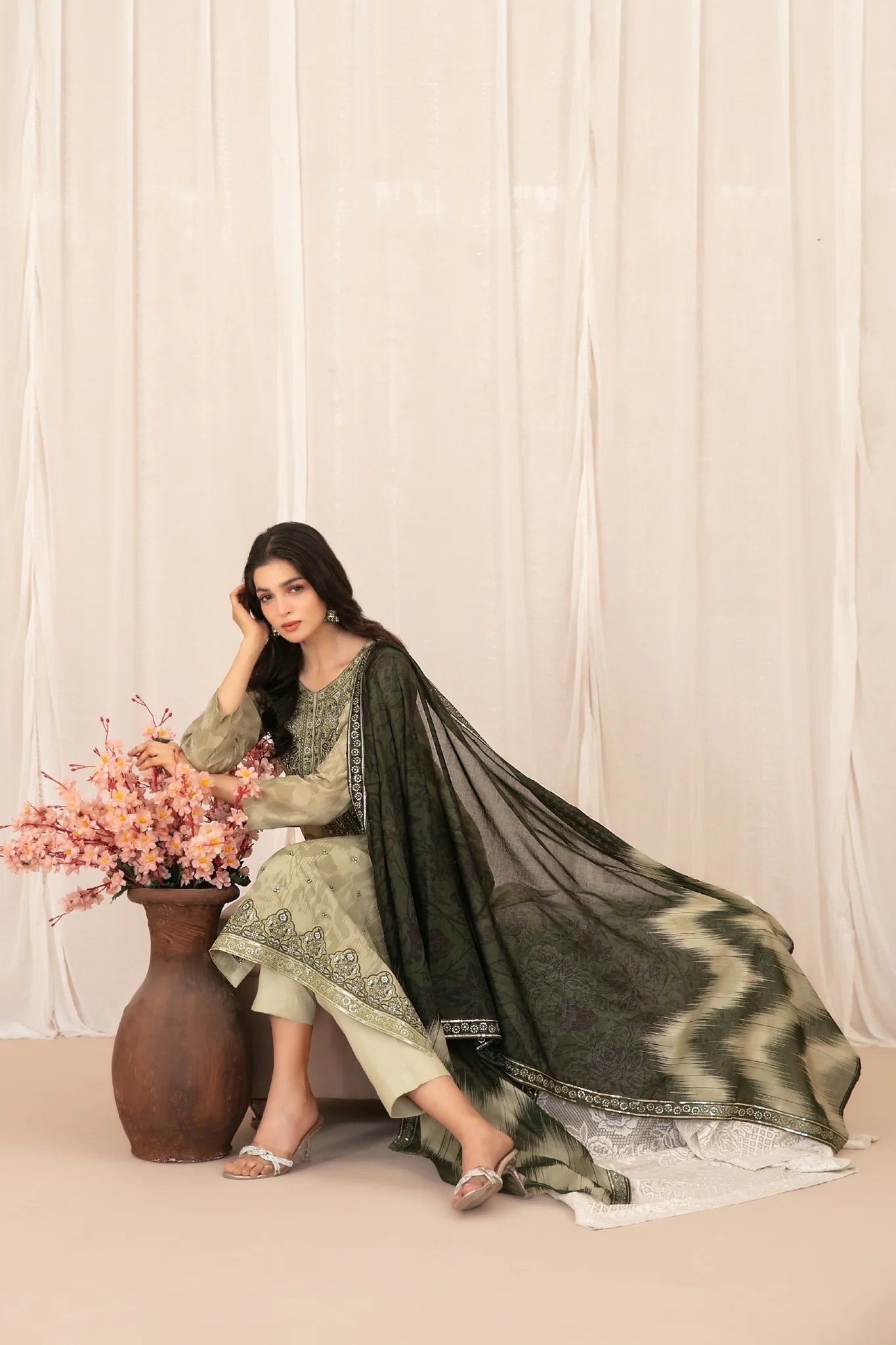Tawakkal - Saniyah Print Embroidered Lawn D-3430