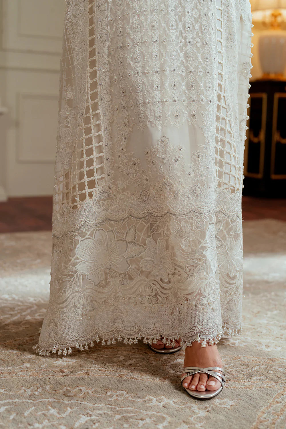 EMBROIDERED CHIFFON CH13-02