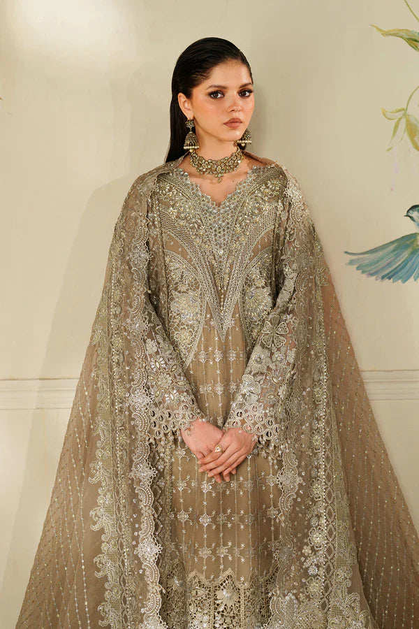 EMBROIDERED CHIFFON CH14-08