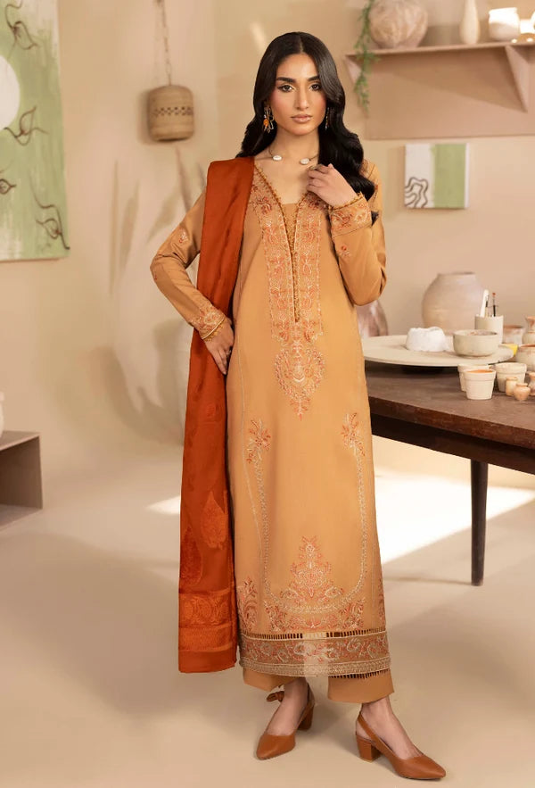 Humdum - Khumar - Embroidered Wool - D06