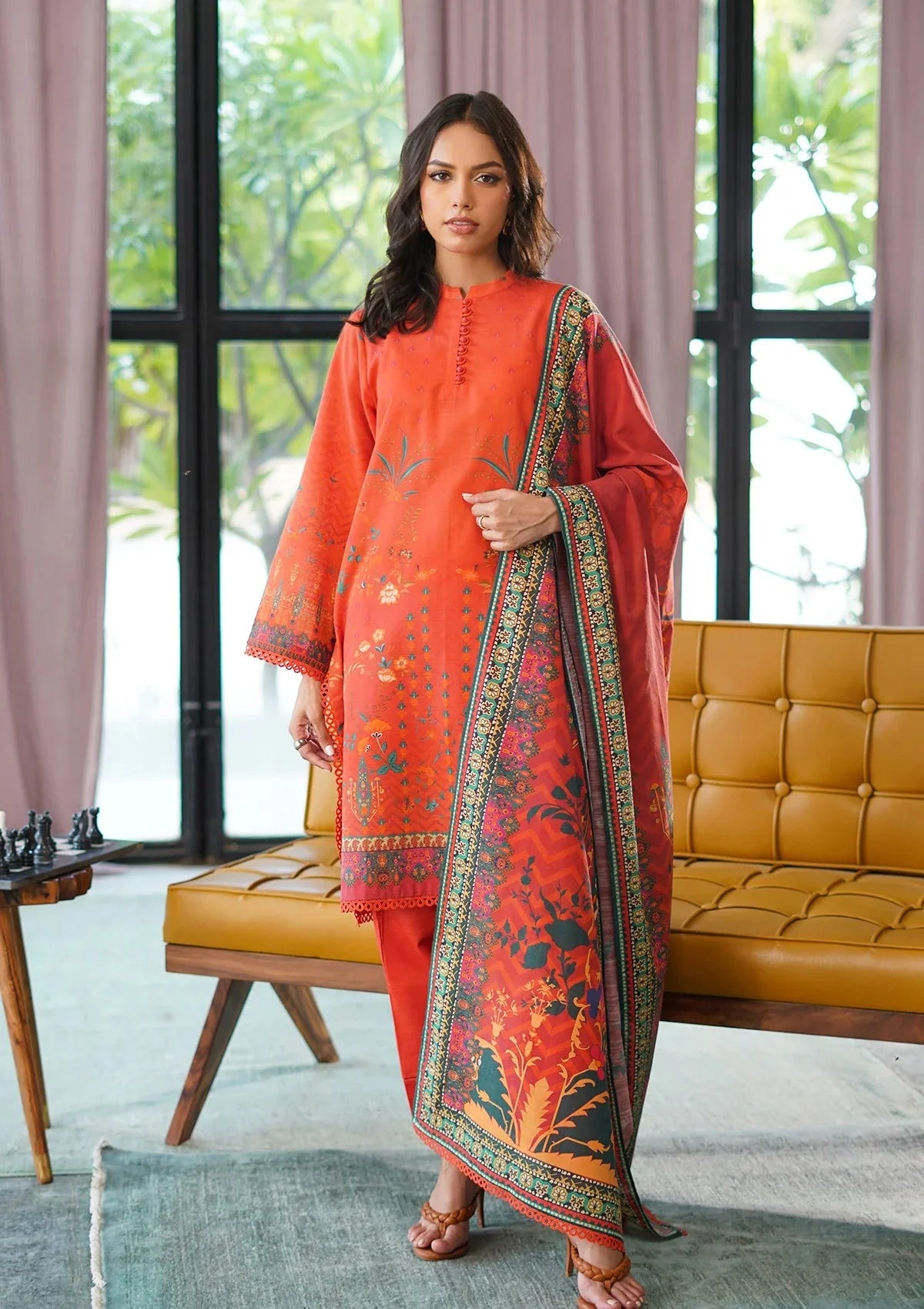Sahar - Autumn Winter Printed Khaddar - KH-24-V2-02