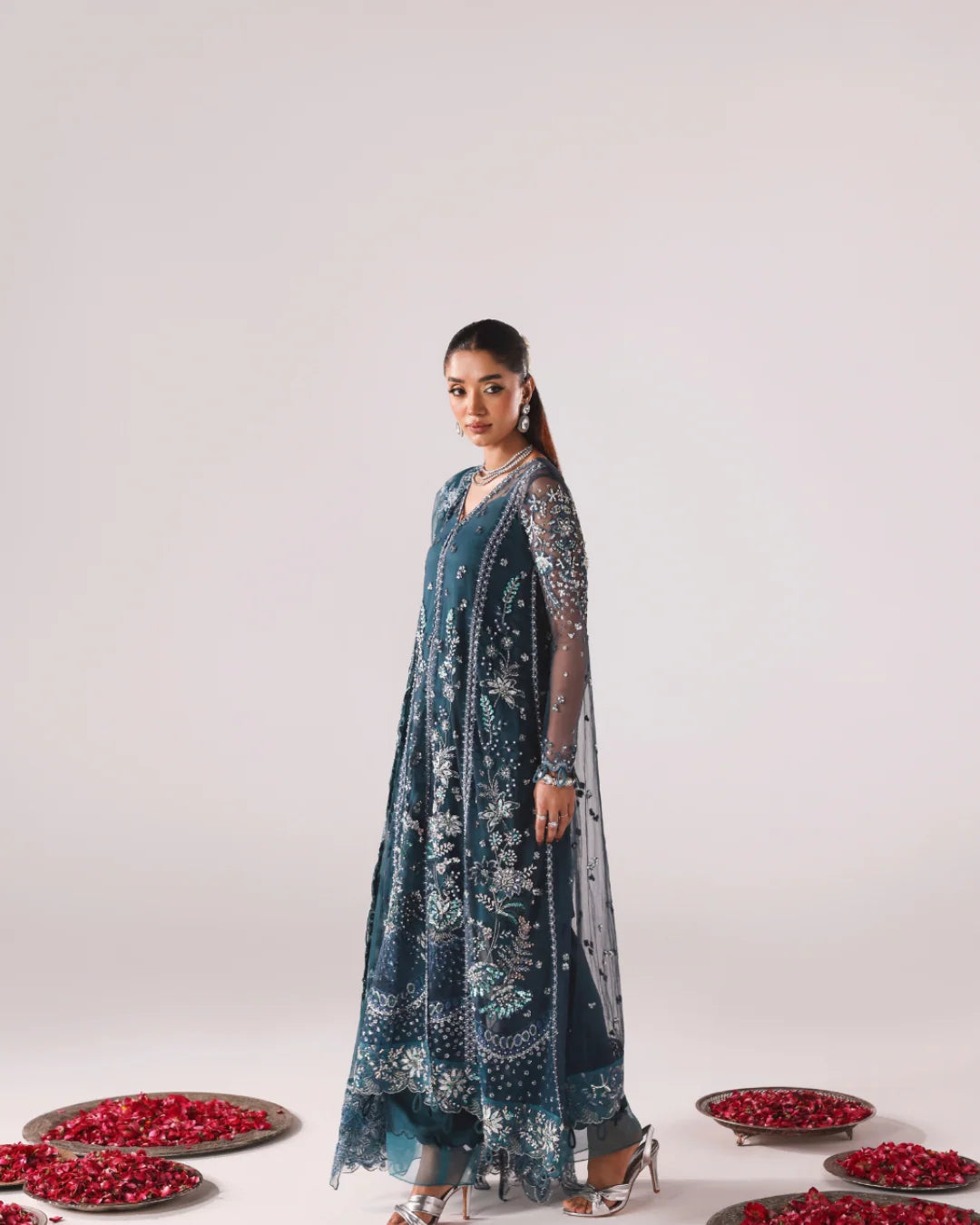 Zyra - Nikkah - Embellishment Net - Jhalak