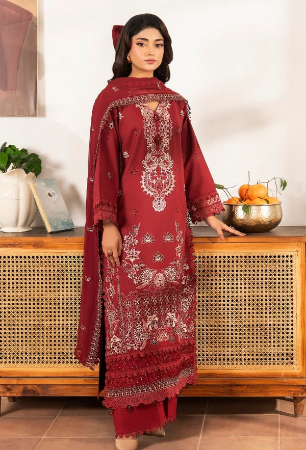 Humdum - Embroidered Lawn - Meraki - D01